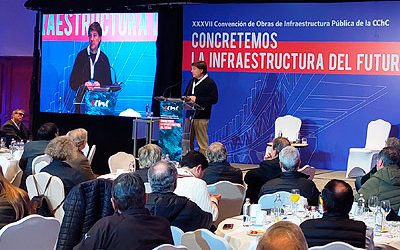 Socios participaron en Convención de Infraestructura y proponen a Concepción como sede para próximo encuentro 2025