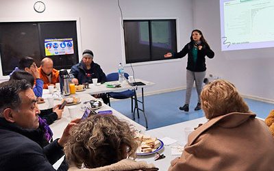 “Escuela Itinerante, pulso comunitario” abordó seguridad y prevención en barrios de Concepción