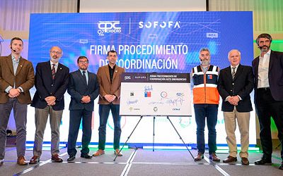 Gremios productivos y Senapred presentan Procedimiento de Coordinación de Emergencias Regional